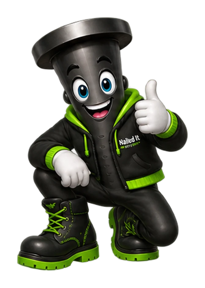 Nailly, the Nailed It Systems mascot